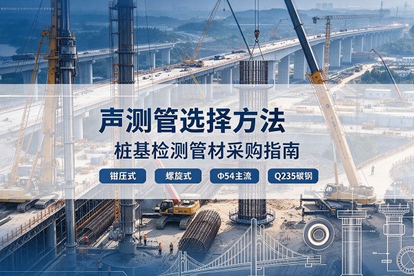 左贡声测管选型标准