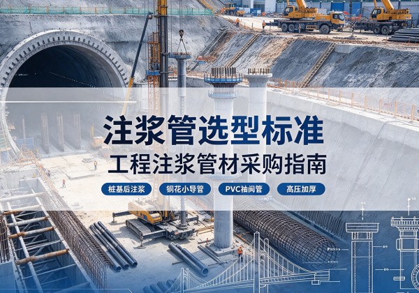 左贡注浆管选型标准